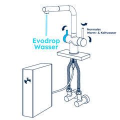 Evodrop EW416, Vierwegehahn